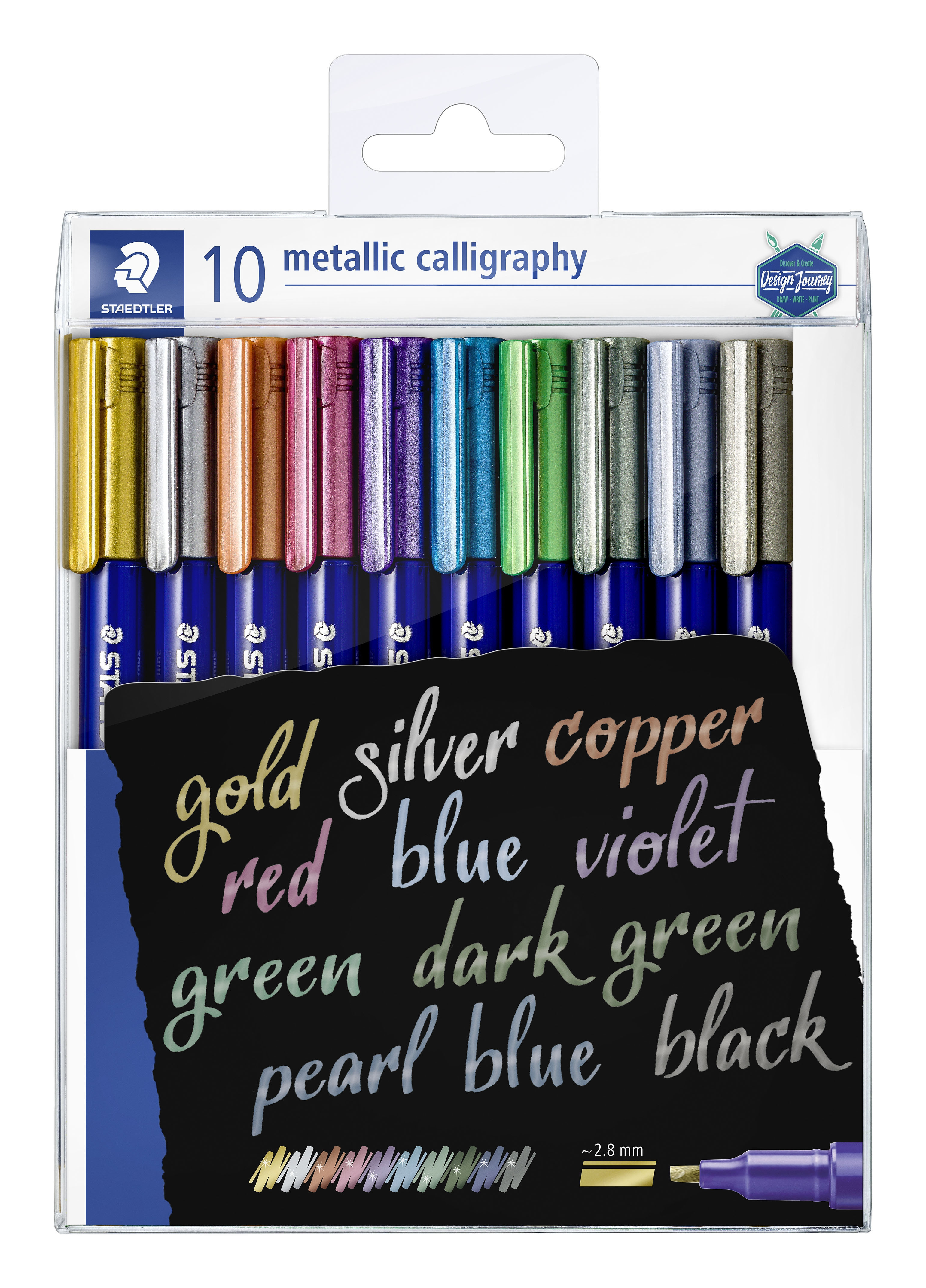 BildeMarker Metallic kaligrafi ass (10)
