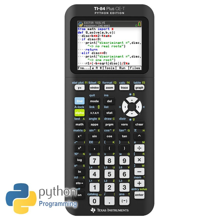 BildeTexas TI-84 Plus CE-T Graphing calculator uk manual