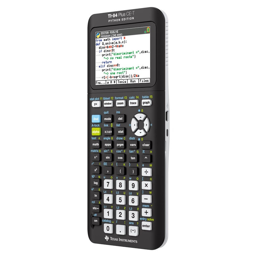 Texas TI-84 Plus CE-T Graphing calculator uk manual