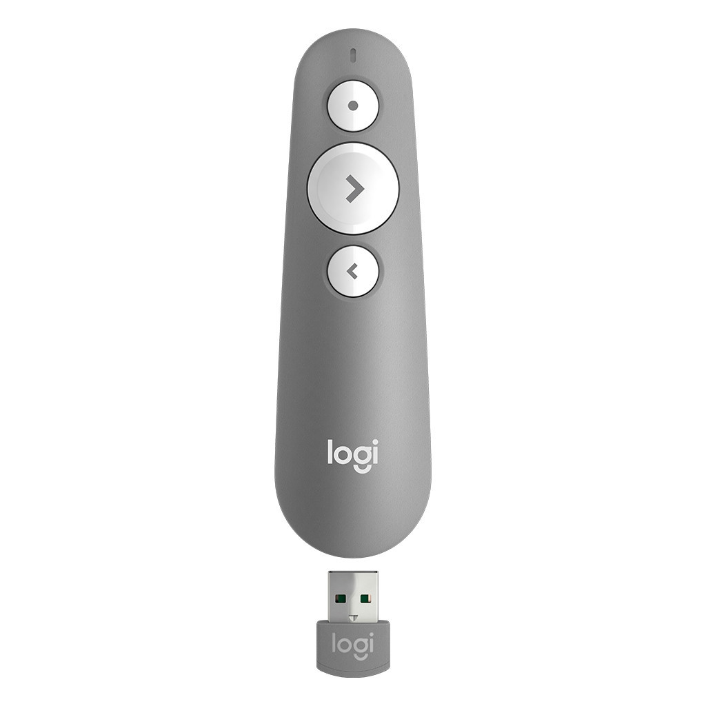 BildeR500 Laser Presentation Remote, Mid Grey