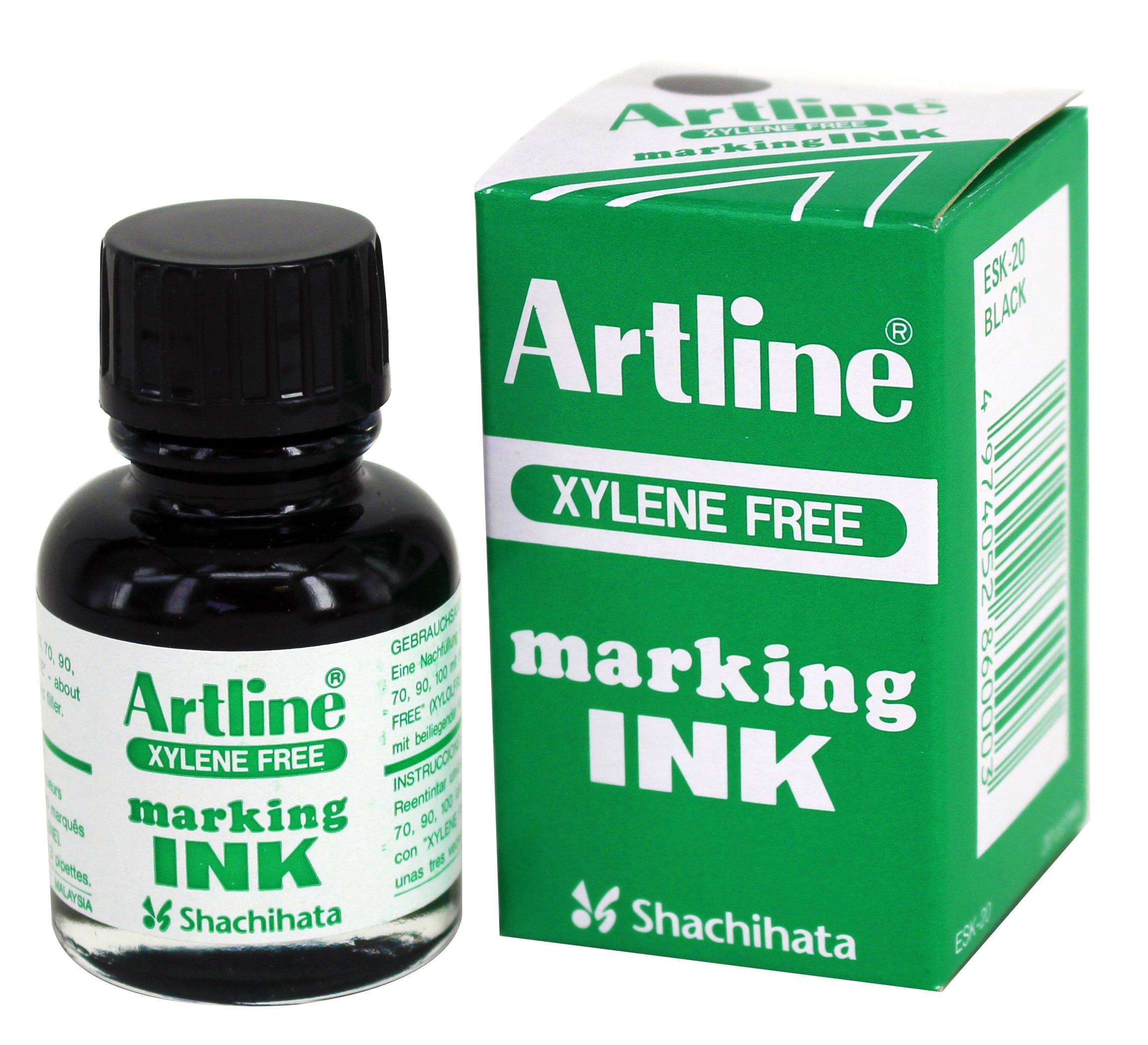 Artline ESK-20 Refill Ink Permanent 20ml sort