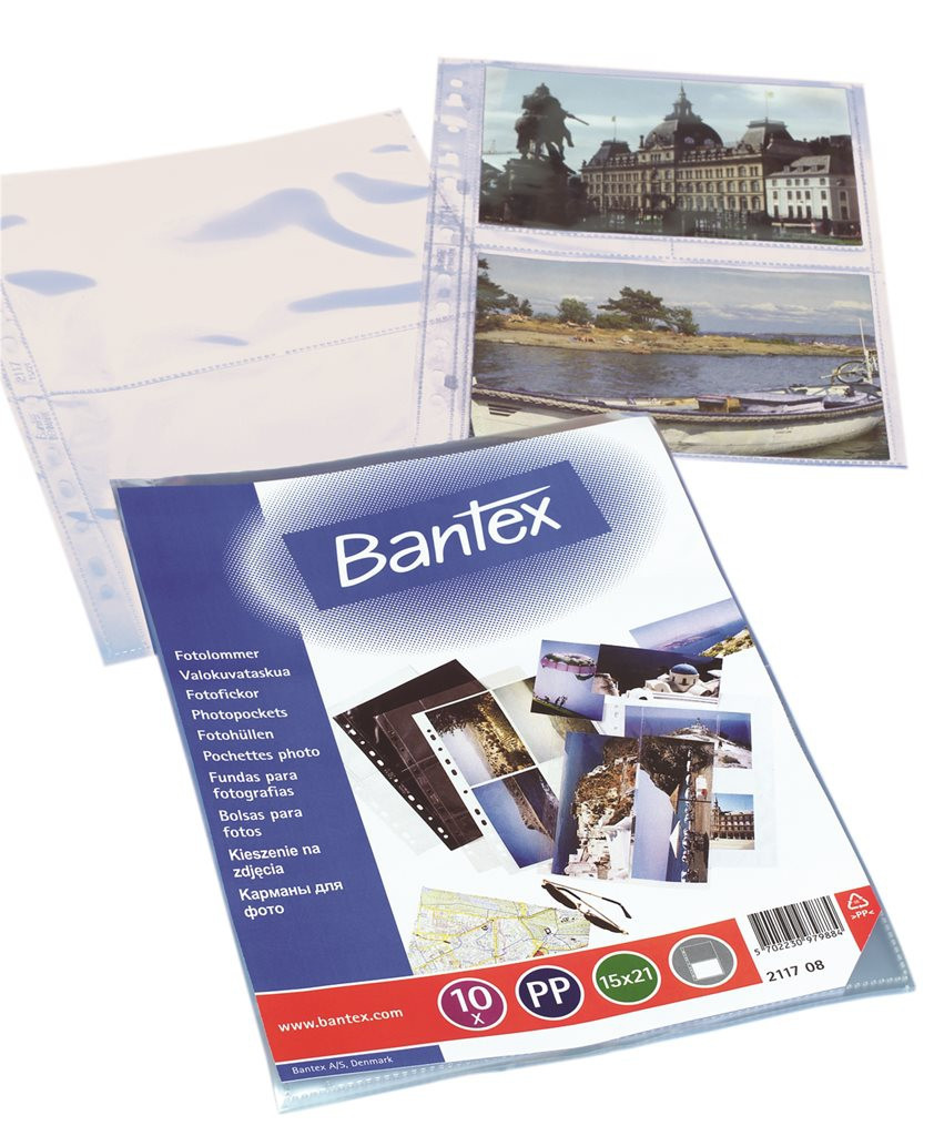 BildeBANTEX Fotofickor 15x21,10st.