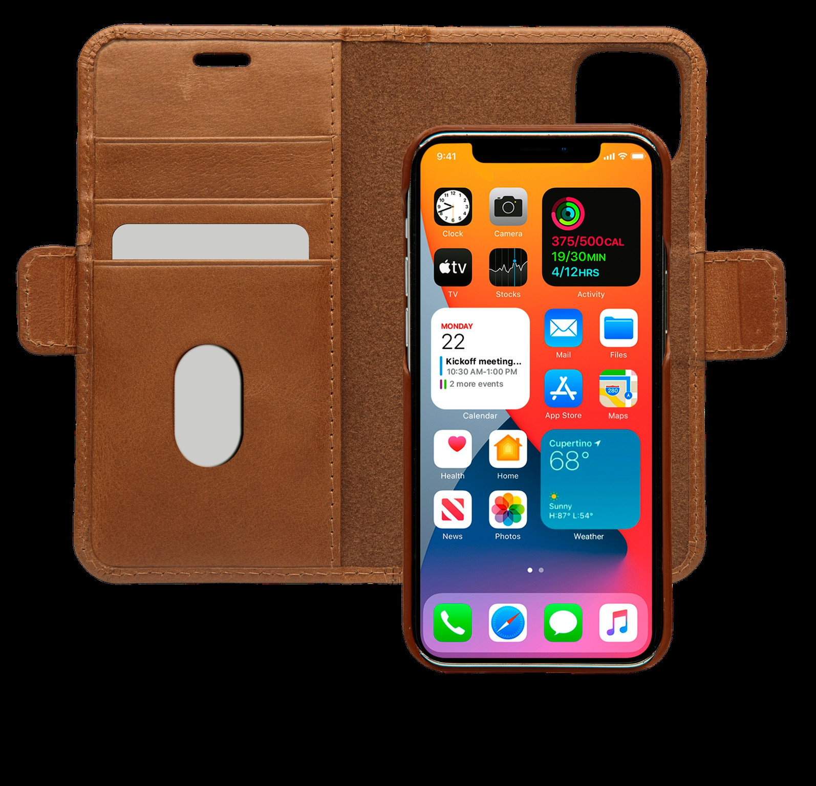 Lynge - iPhone 12 mini 5.4" - Tan