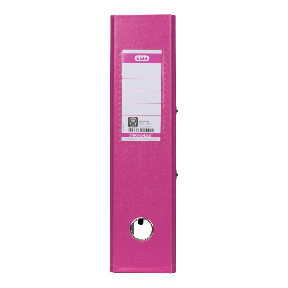 BildeElba Strong-Line Brevordner A4 8 Cm Pink
