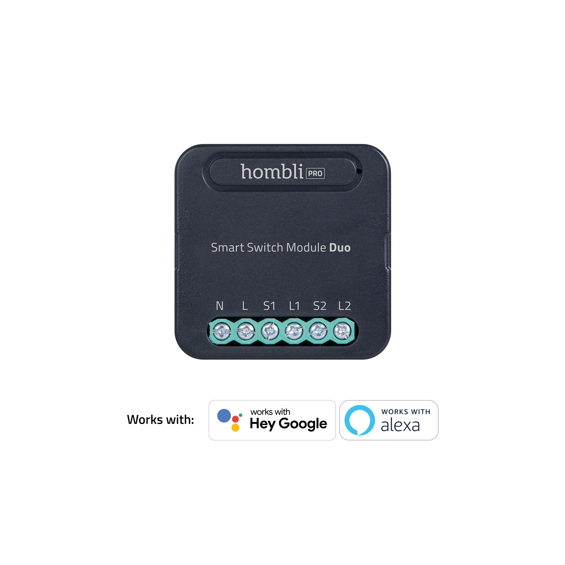 Smart Switch Module Duo, Black