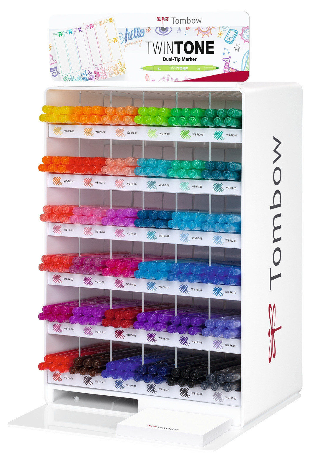 Tombow TwinTone penner innhold for Modular display (216)