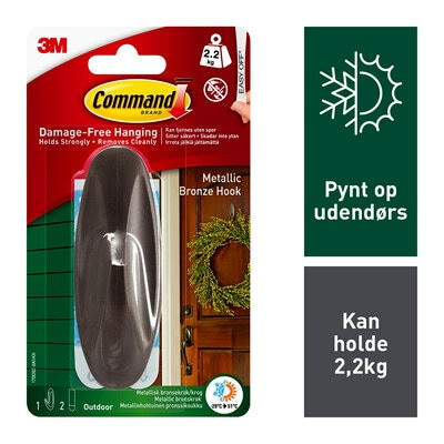 BildeCommand Outdoor Designer metal krok, stor