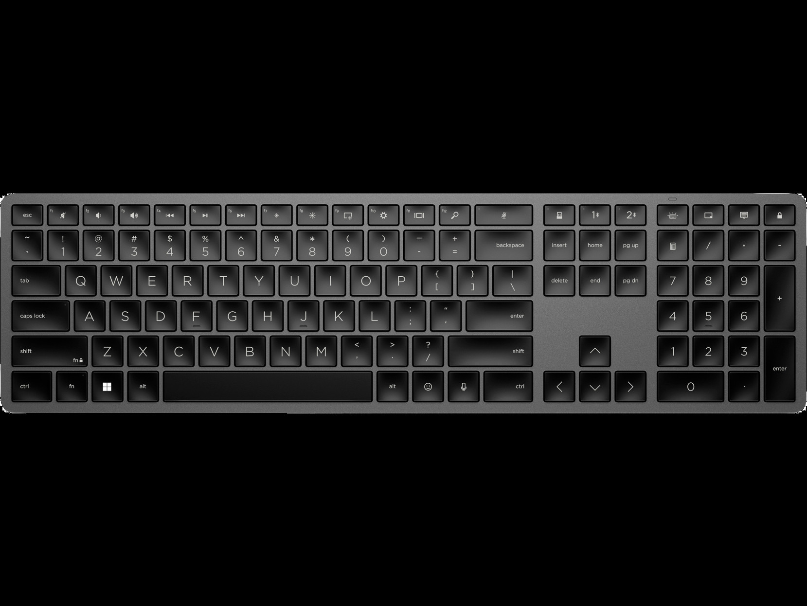 BildeHP 975 Dual-Mode Trdls Tastatur, Sort (Nordisk)