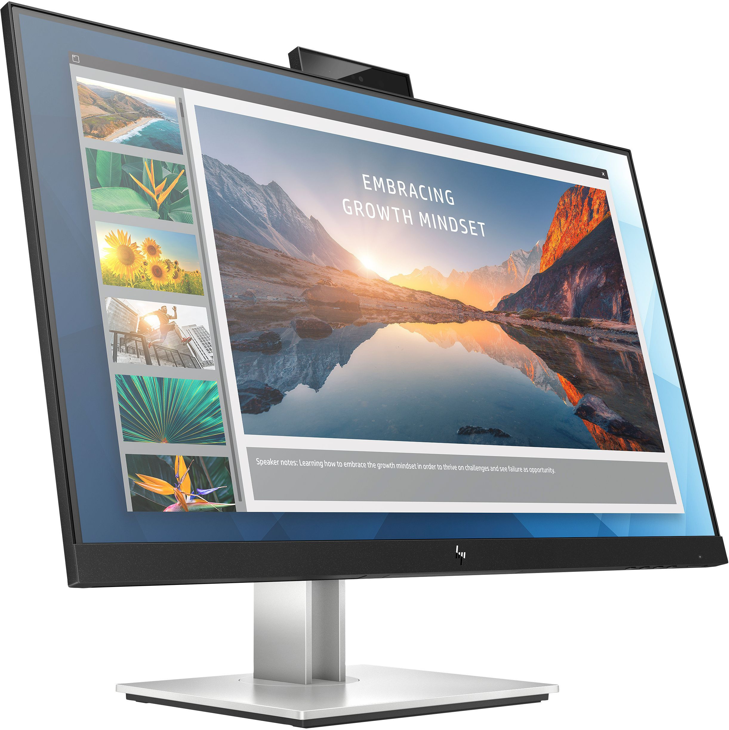 24'' HP Monitor E24d G4 USB-C Docking FHD, Black/Silver