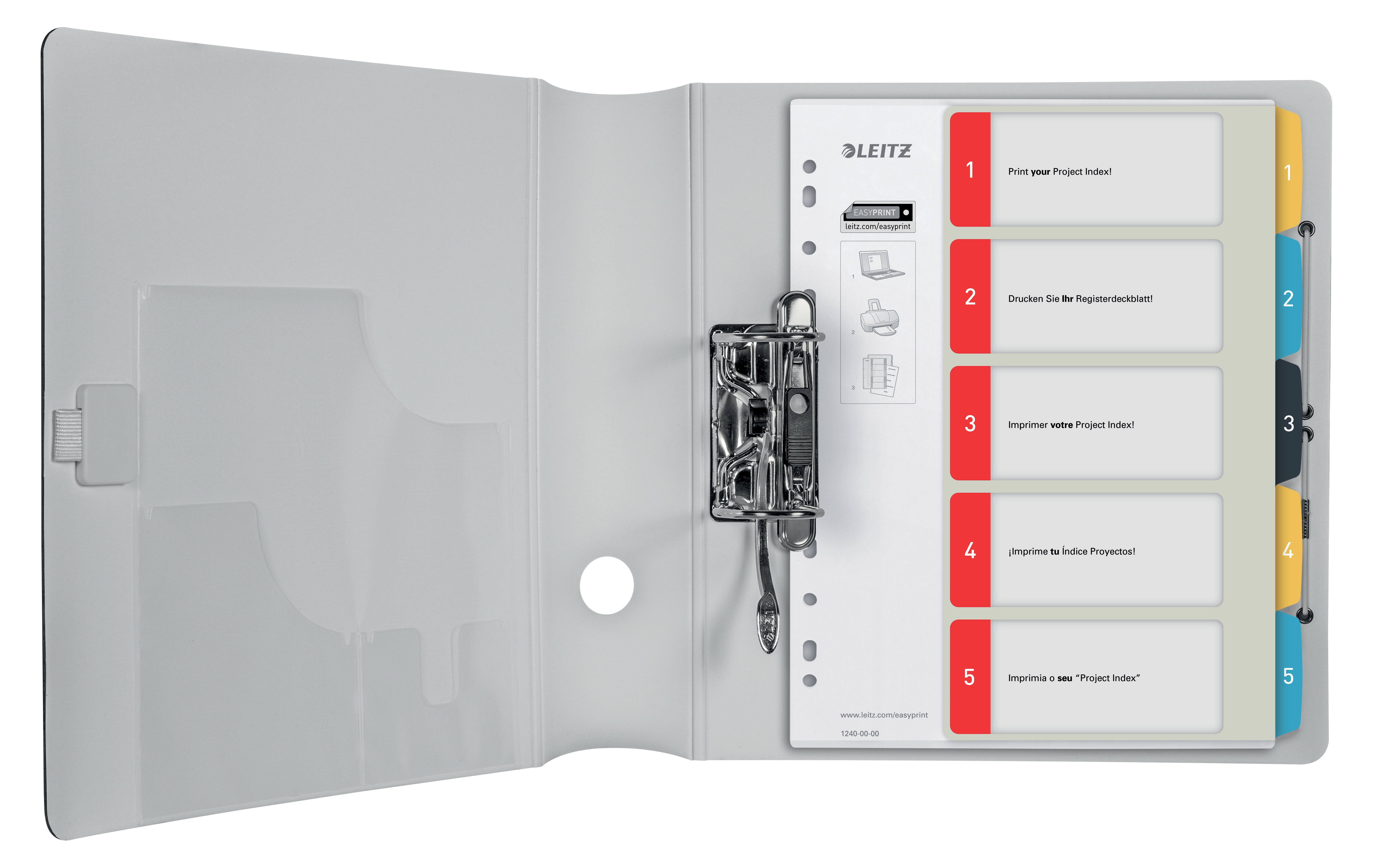 Register PP A4+ 1-5 Leitz Cosy