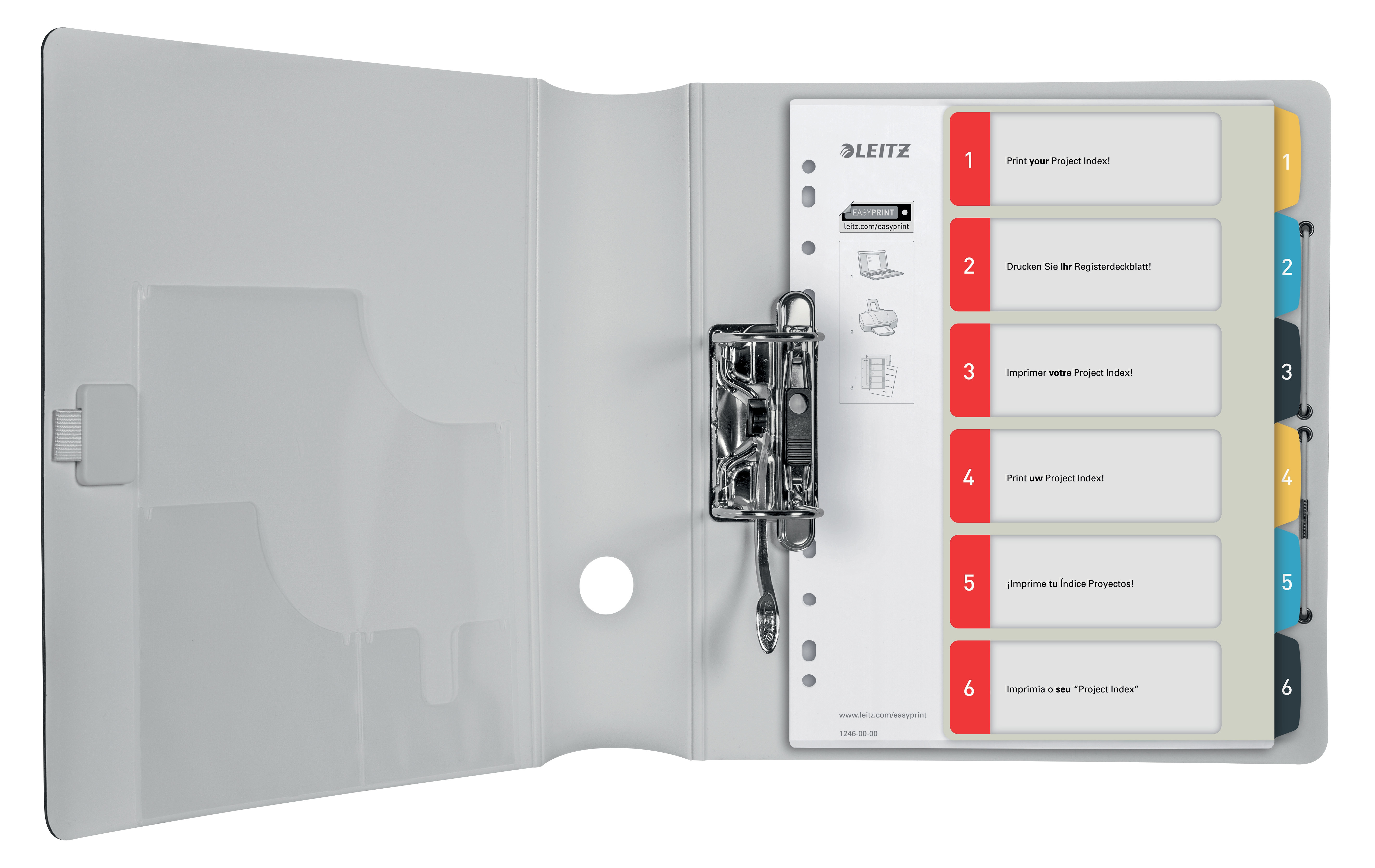 Register PP A4+ 1-6 Leitz Cosy