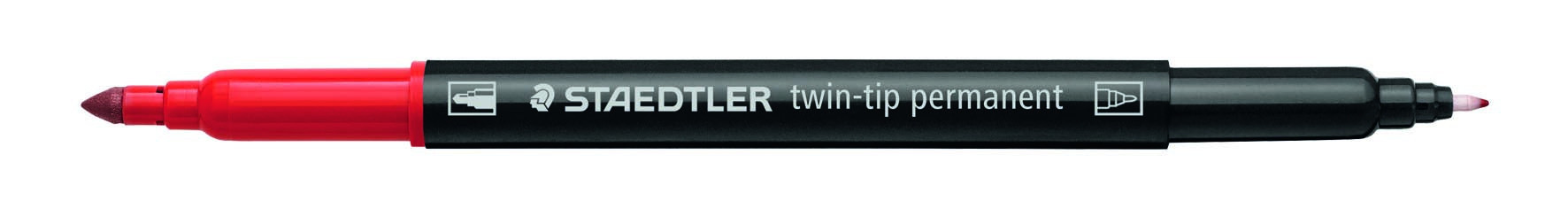 STAEDTLER Marker Twin-Tip perm 3,0/0,5mm (18)