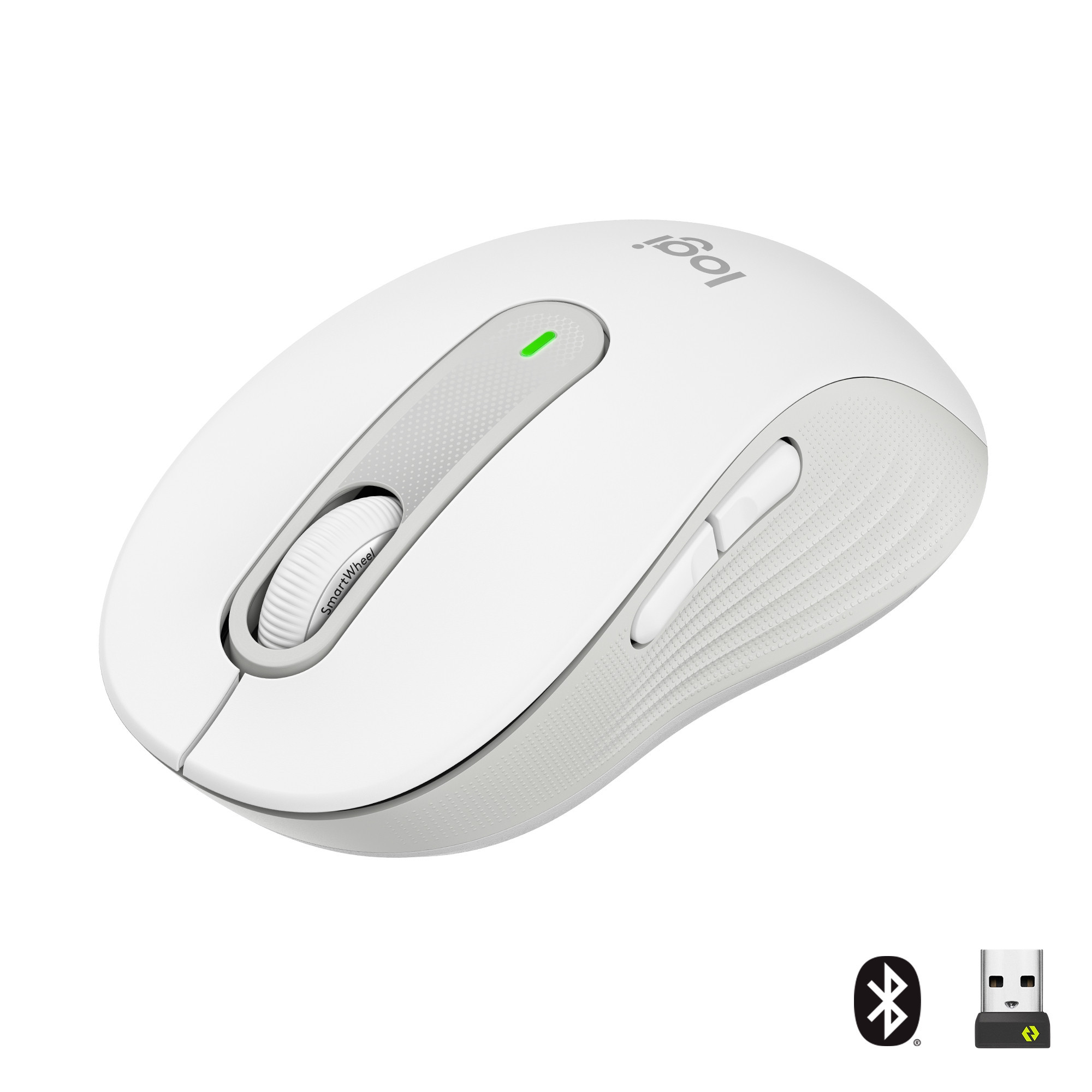 BildeLogitech Signature M650 L Wireless Mouse, Off-white