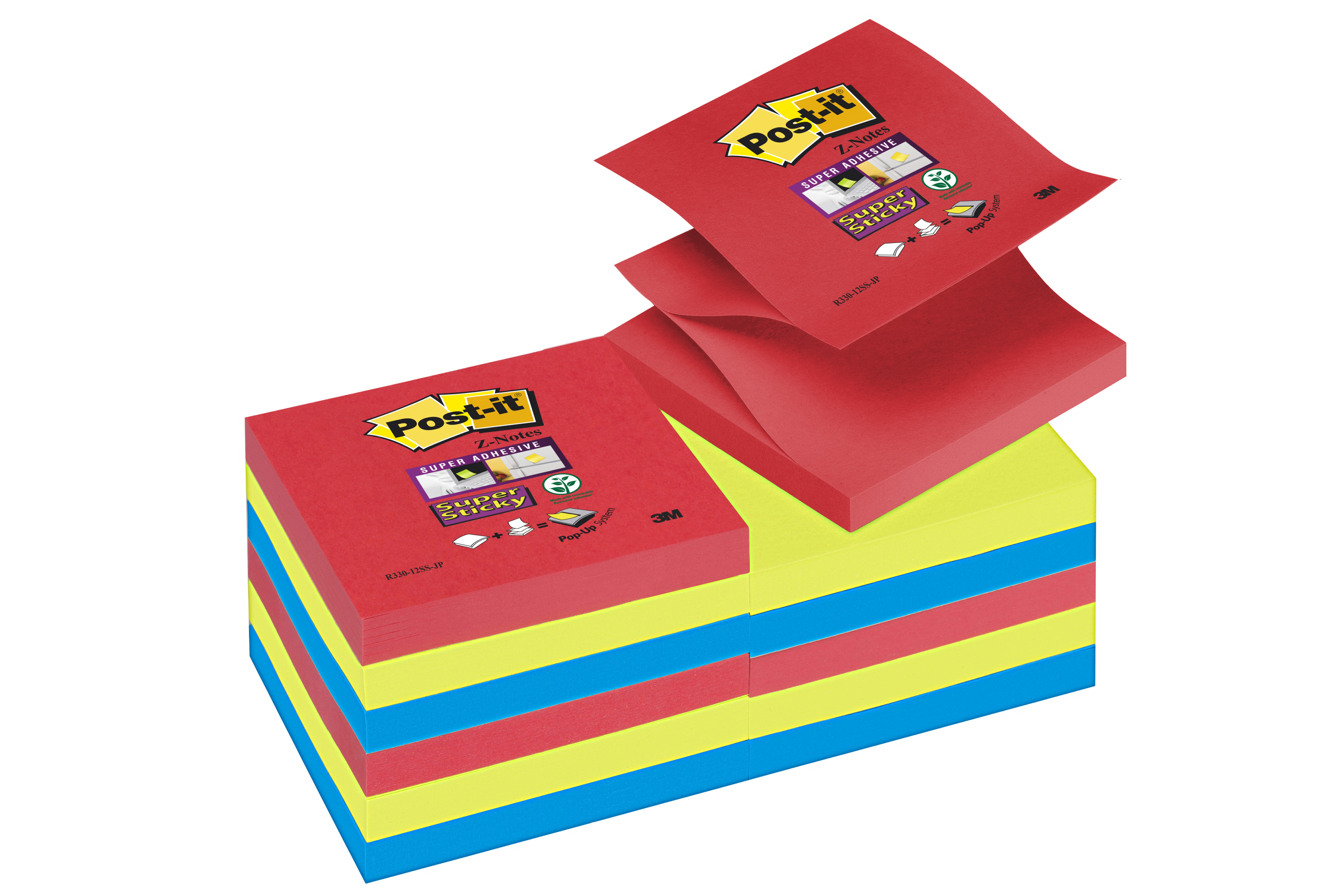 BildePost it Z-Notes 76x76 Super Sticky Jewel Pop (6)