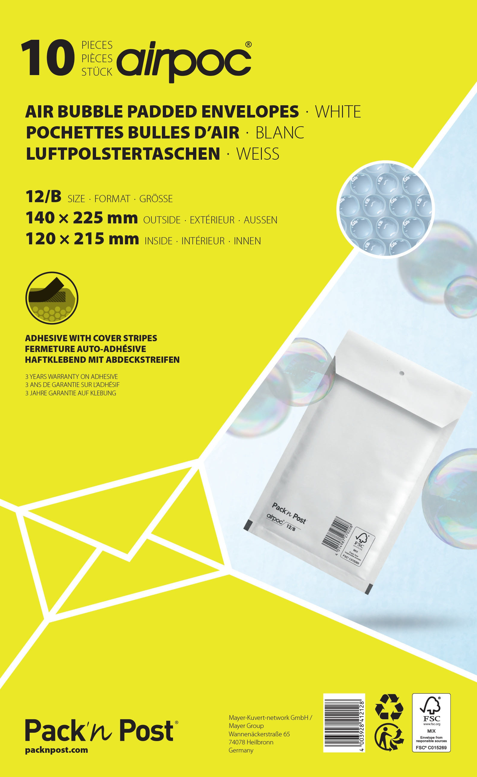 Bngers Boblepose Peel&amp;Seal 120x215 mm (10)