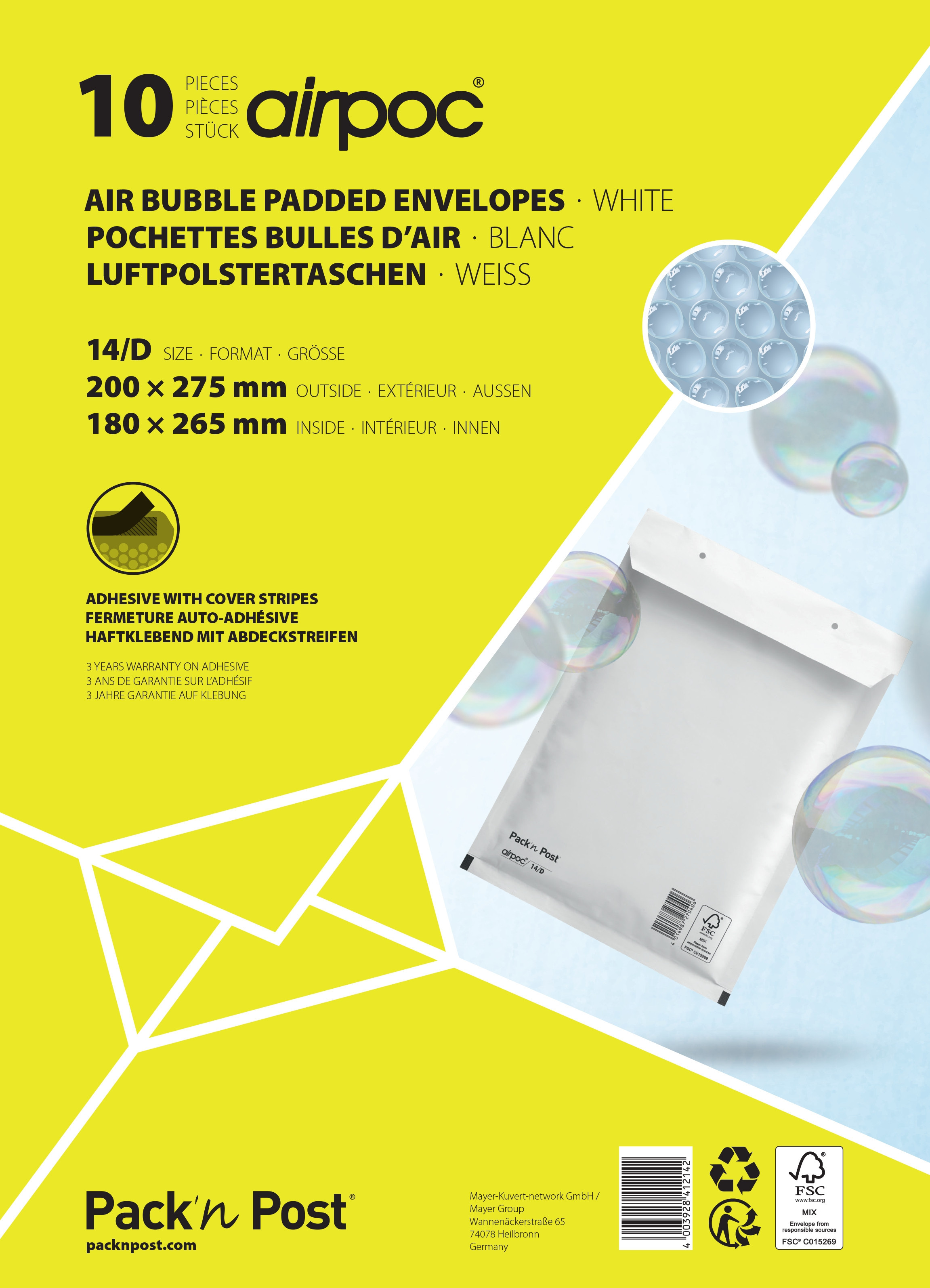 Bngers Boblepose Peel&Seal 180x265 mm (10)