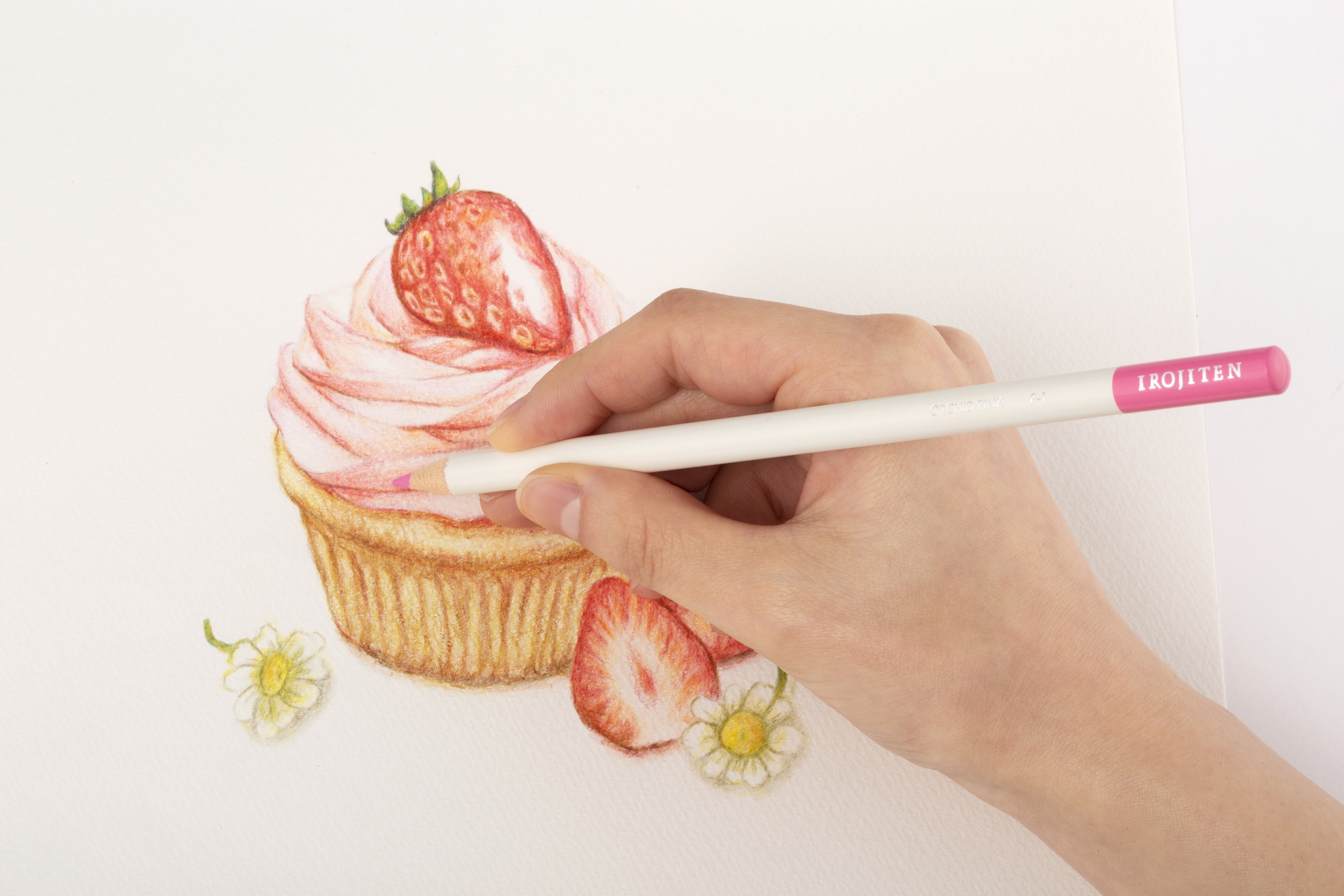 Tombow pencil Irojiten coral pink