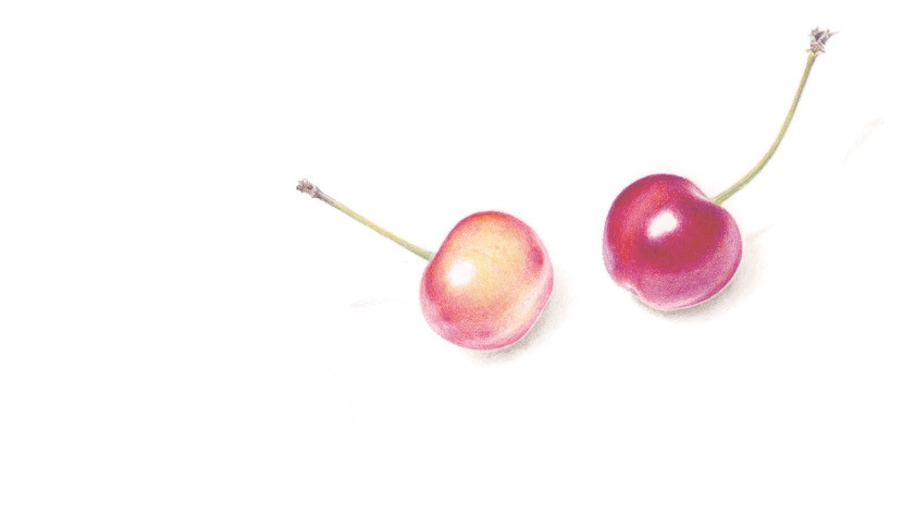 Tombow pencil Irojiten cherry red