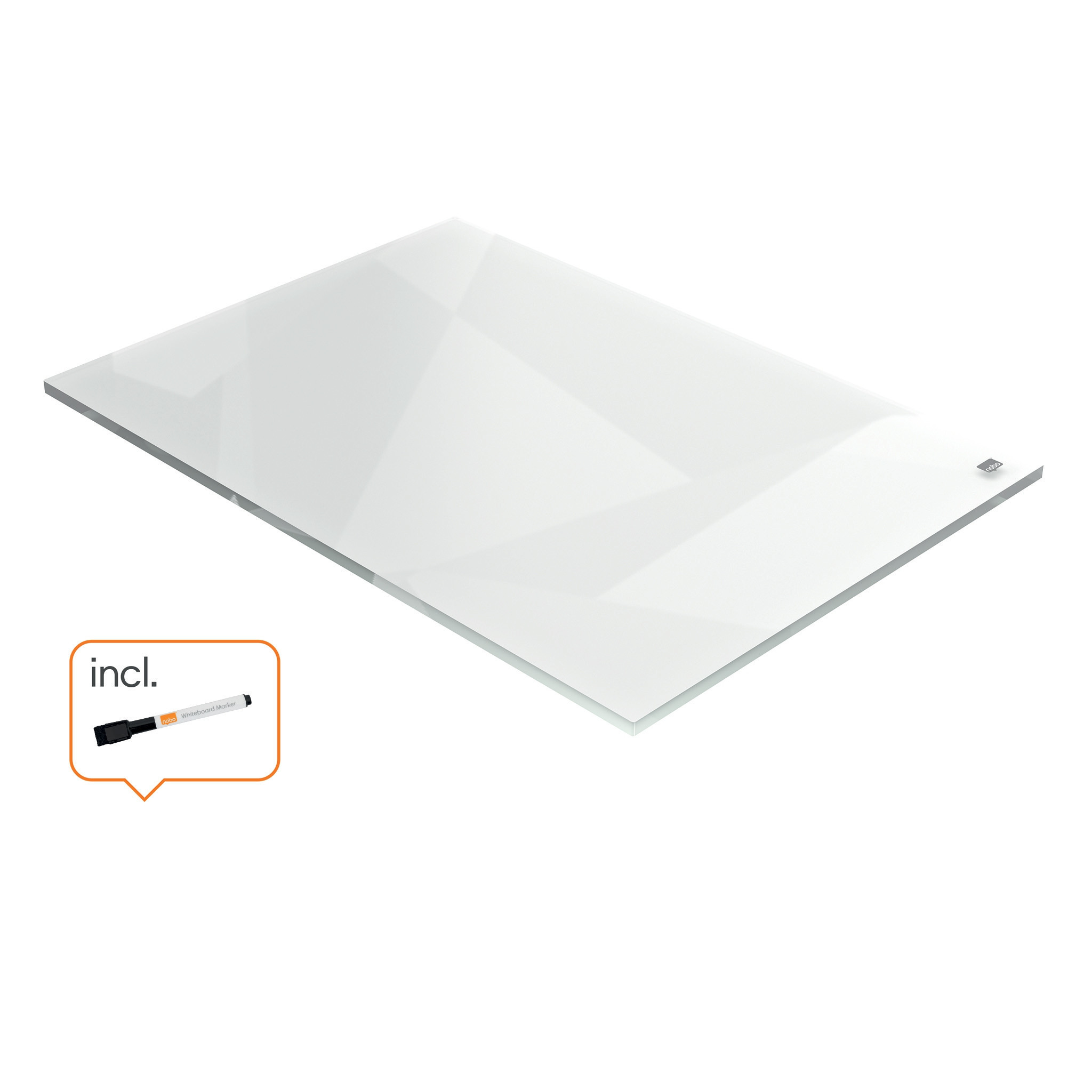 Akryl notatplate Home Nobo A4