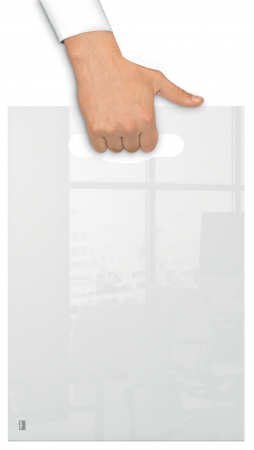 Akryl notatplate Home Nobo hndholdt A4