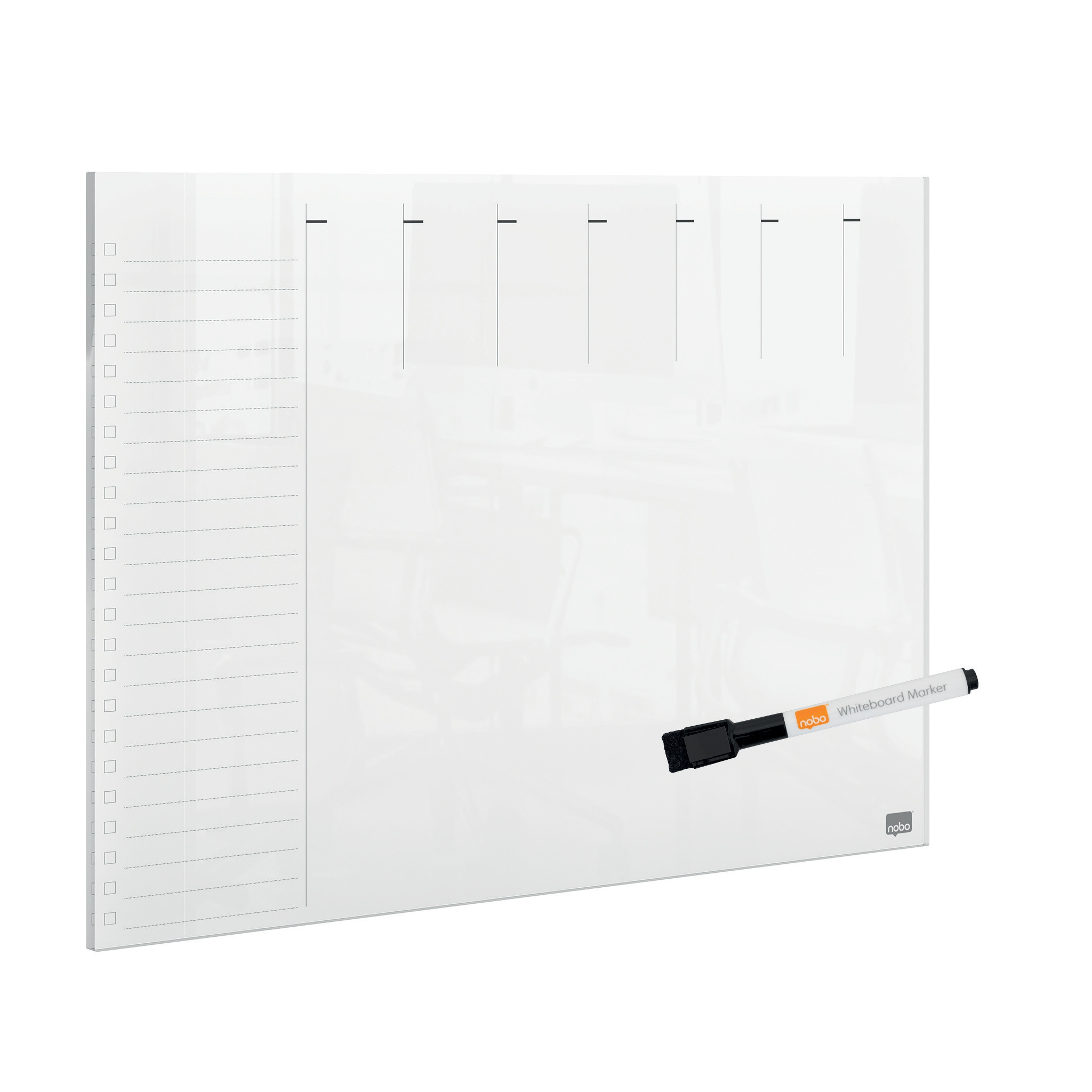 Akryl planlegger Home Nobo A4