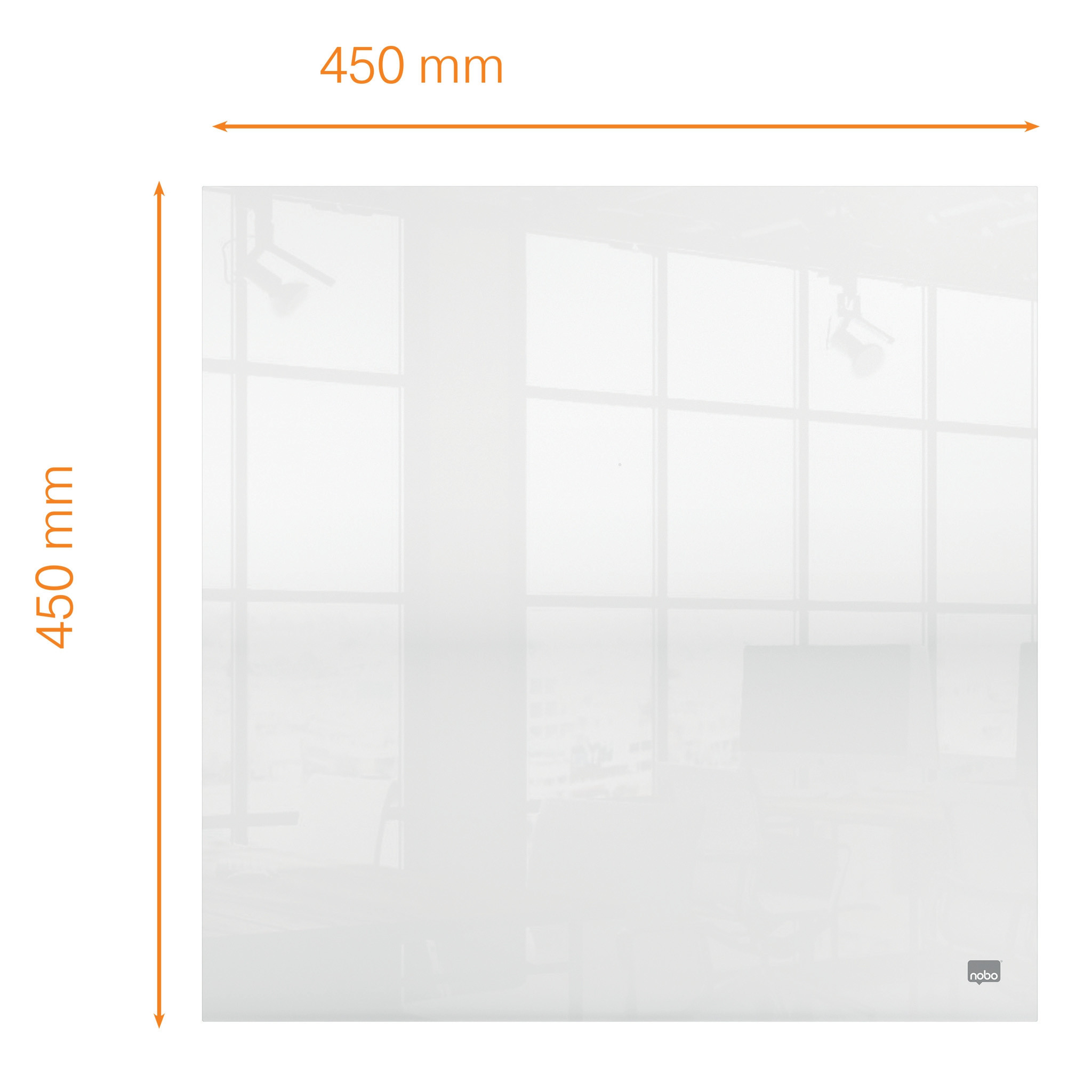 Akryl notattavle Home Nobo 45x45cm