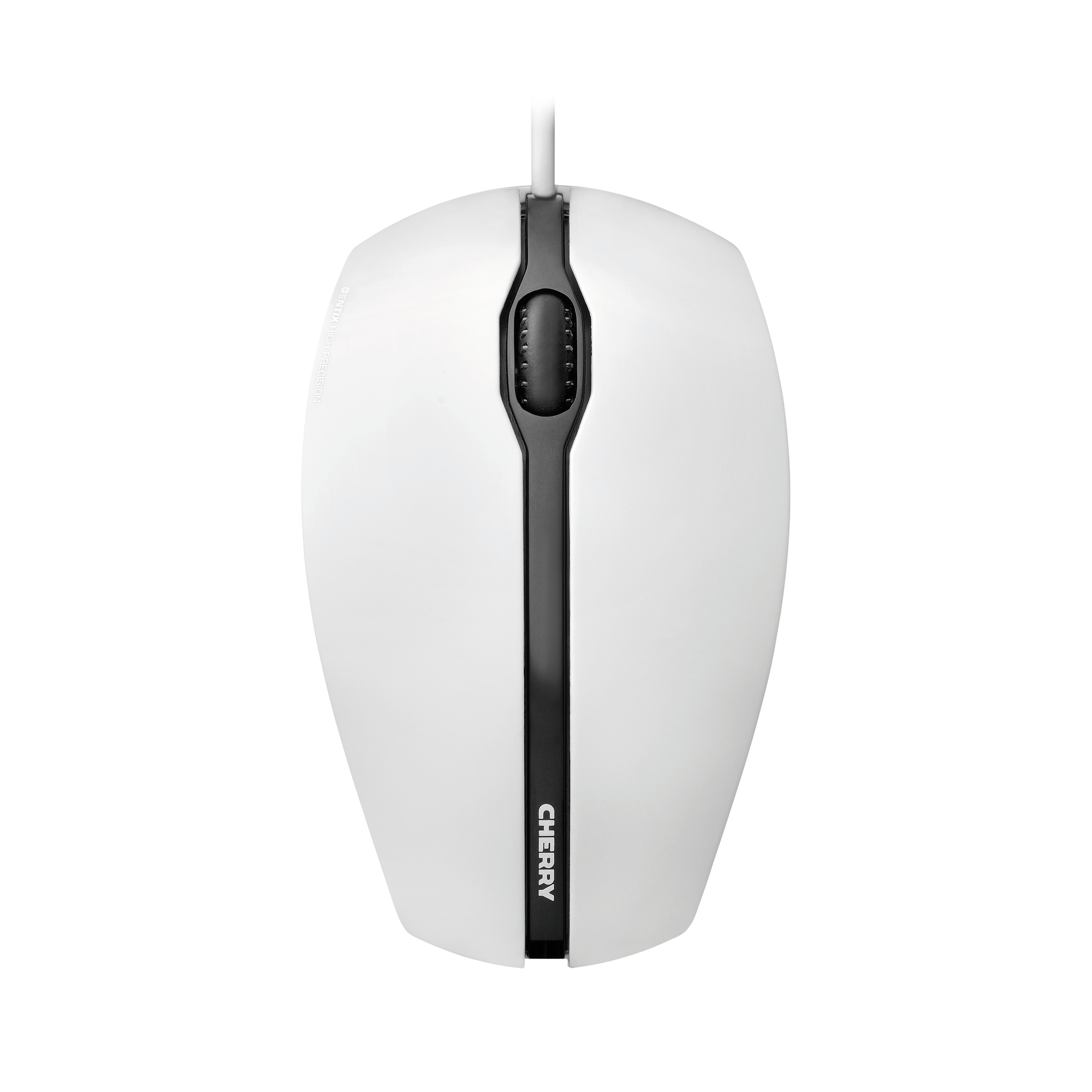 BildeCherry Gentix Corded Optical Mouse, White