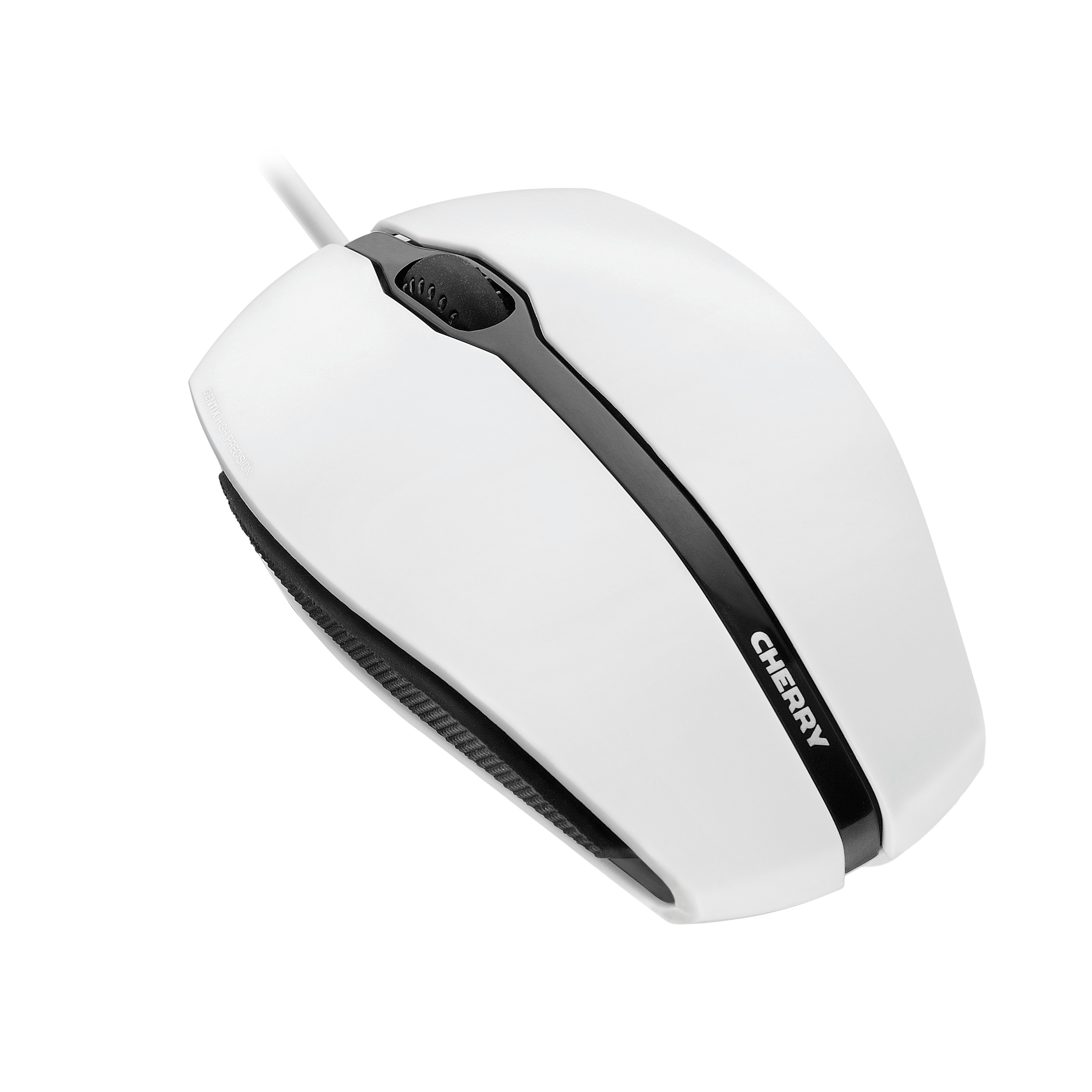 Cherry Gentix Corded Optical Mouse, White