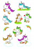 Herma stickers Decor baby unicorn (2)