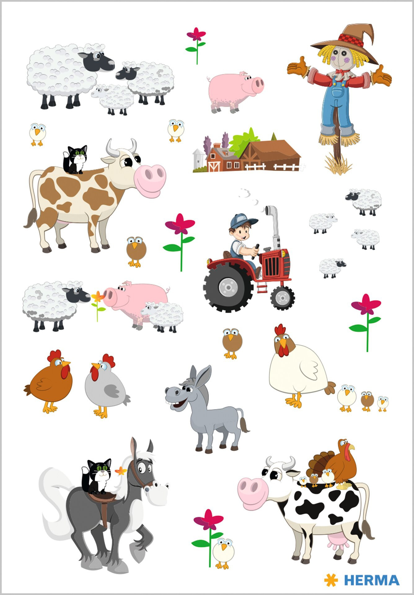 Herma stickers Decor little farm (3)