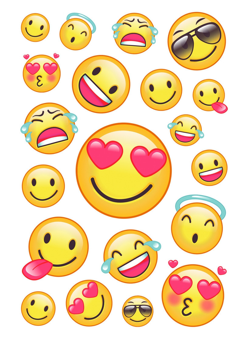 BildeHerma stickers Magic Happy Smile Transpuffy (1)