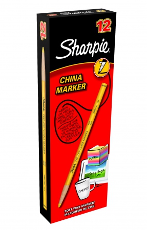 Marker Sharpie China 2,0mm gul