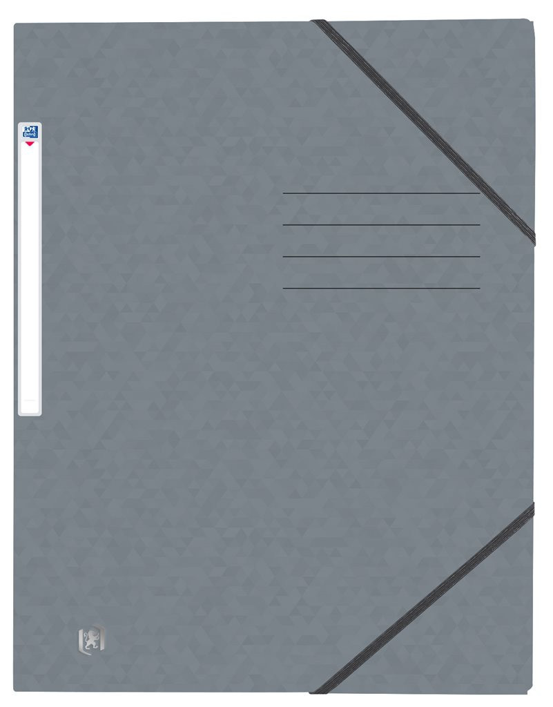 BildeOxford Top File+ 3-Klaff-Mappe Med Strikk A4 Gr