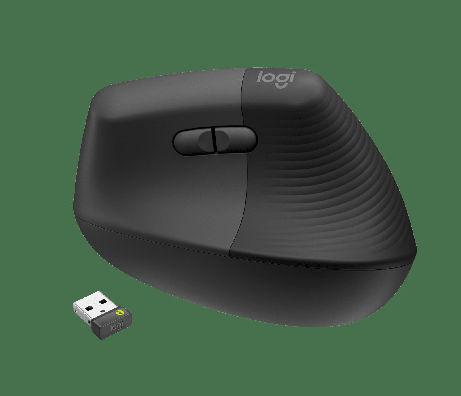 Logitech Lift Vertical Ergonomic Mouse for Business, Graphit