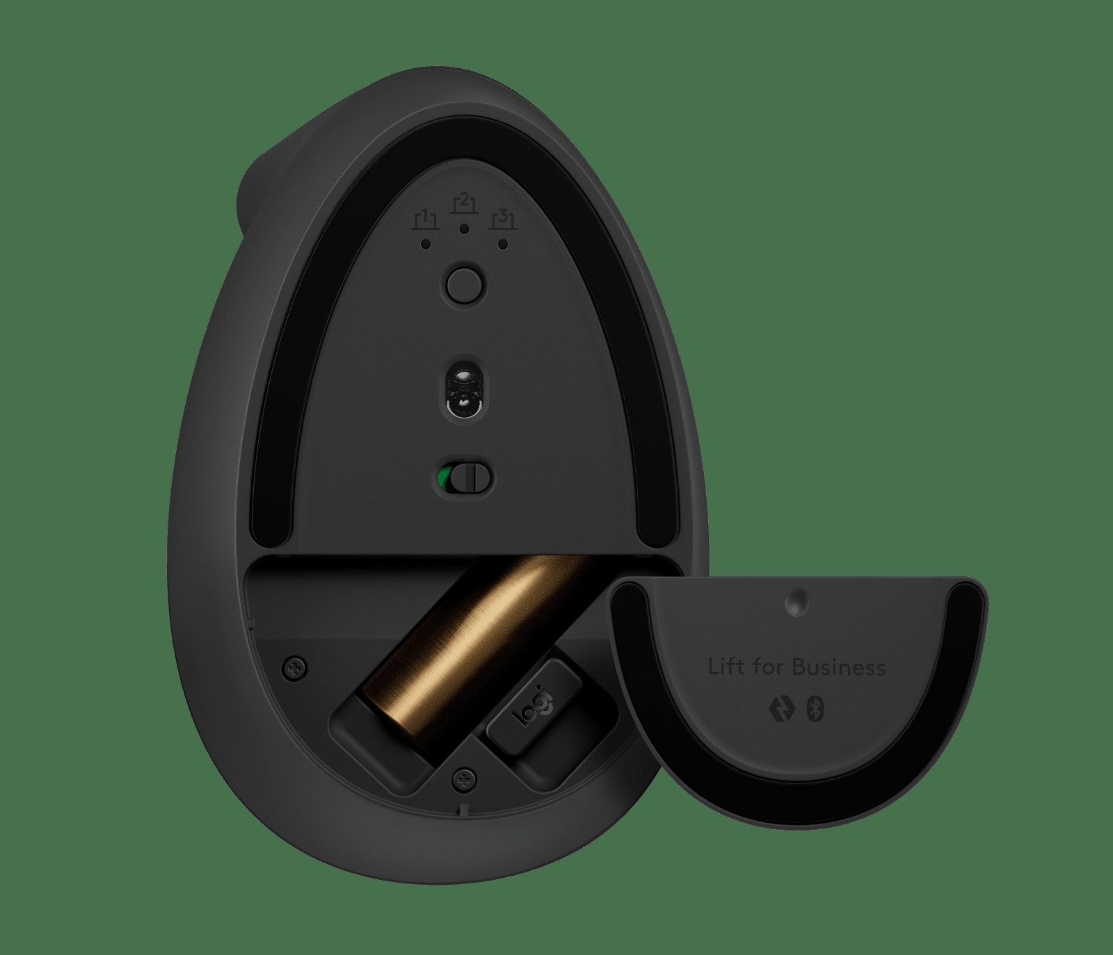 Logitech Lift Left Vertical Ergonomic Mouse for Business, Gr