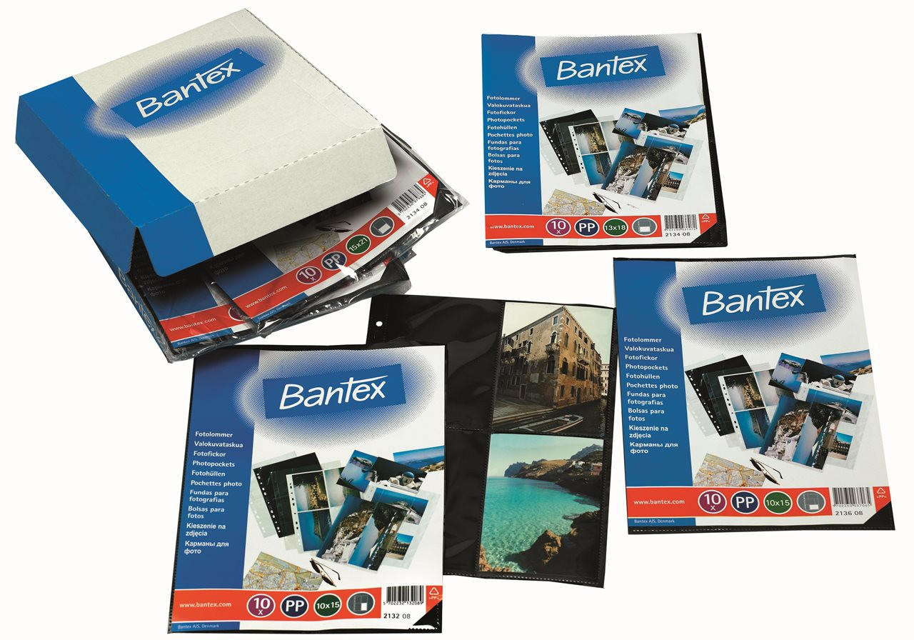 BANTEX Fotofickor 10x15,10st.