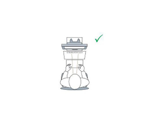 Q-doc 515 Circular Document Holder Grey
