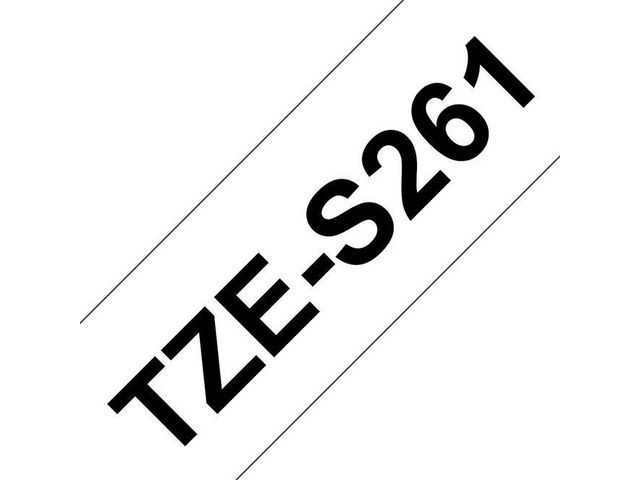 Brother P-Touch Tape Sort På Hvit 36mm Ekstra Klebende