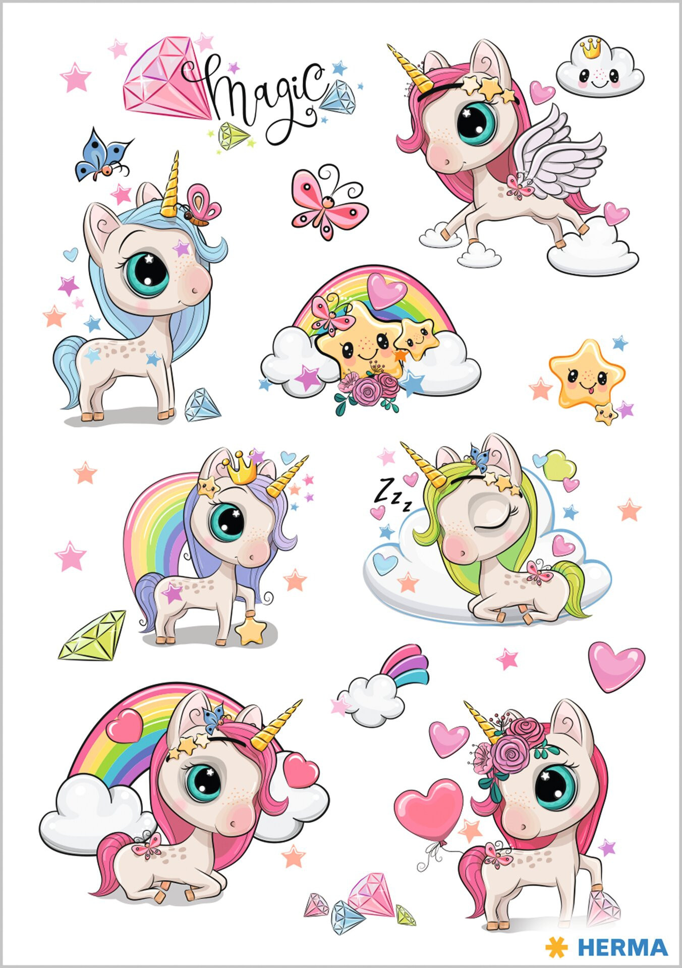 Herma stickers Magic unicorn (1)