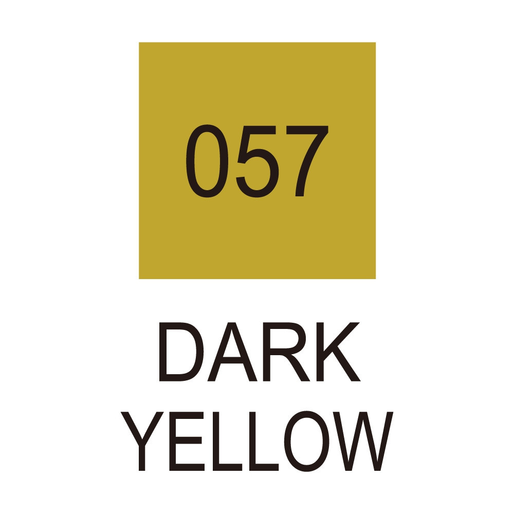 Zig Clean Color Pensel Pen 057 Dark Yellow