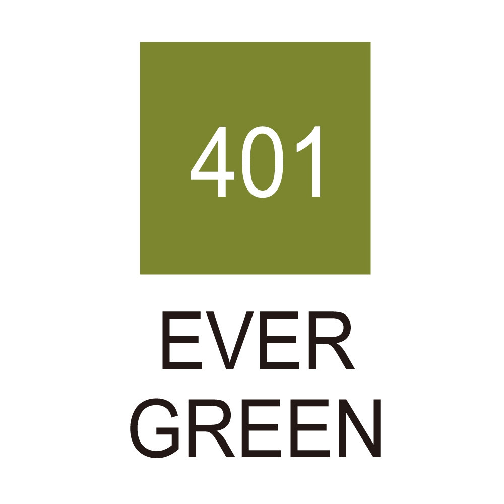 Zig Clean Color Pensel Pen 401 Ever Green