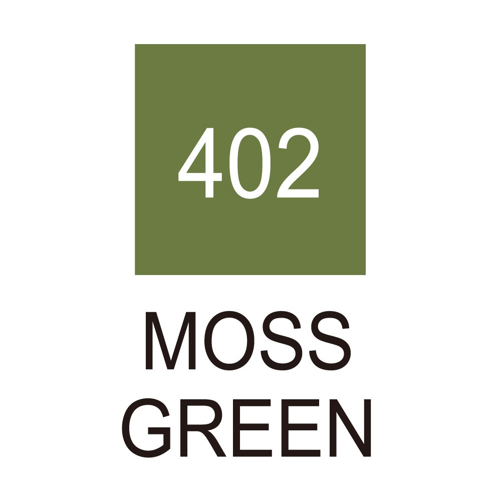 Zig Clean Color Pensel Pen 402 Moss Green