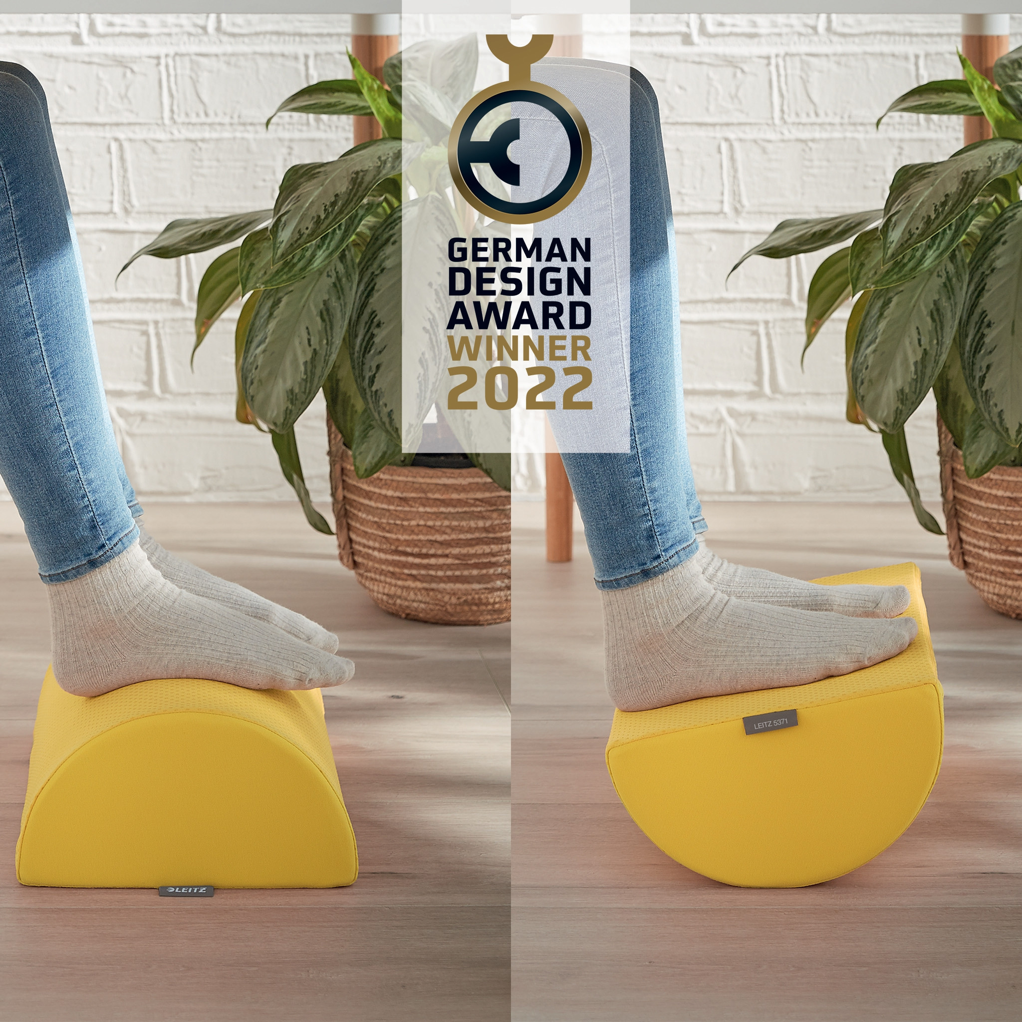 Ergo fotsttte Leitz Cosy Gul