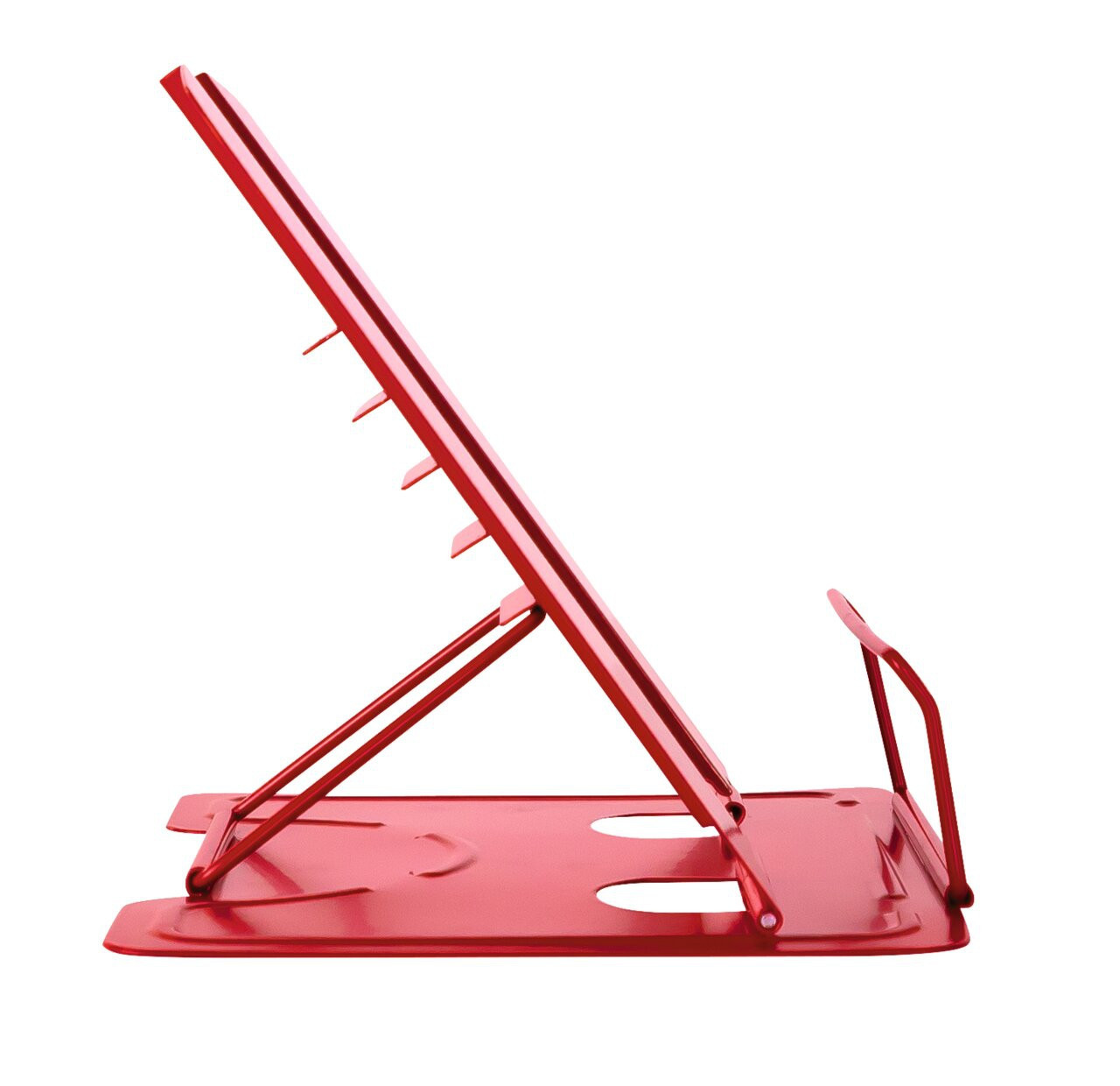 BildeHerma Reading rack metal red