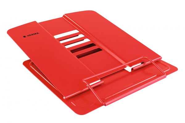 Herma Reading rack metal red