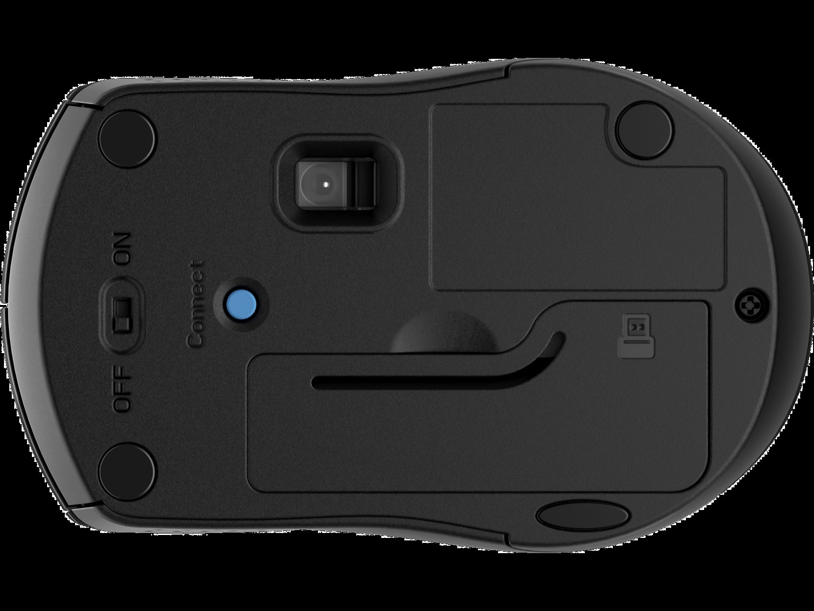 HP 220 Silent Wireless Mouse, Black (Consumer)