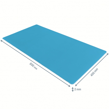 Skriveunderlag Leitz Cosy 80x40cm Bl