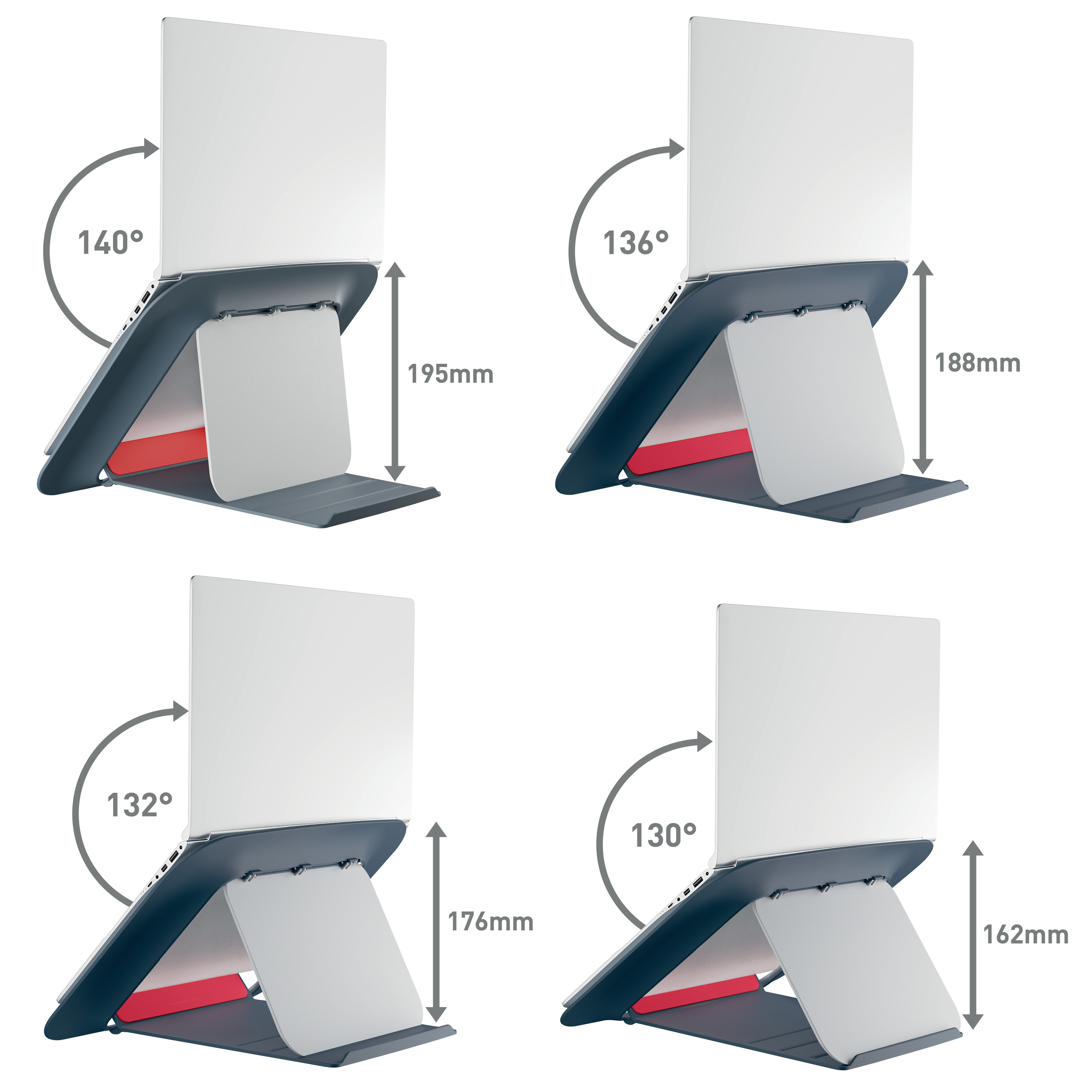 Laptopholder Leitz Cosy 17" Flyelsgr