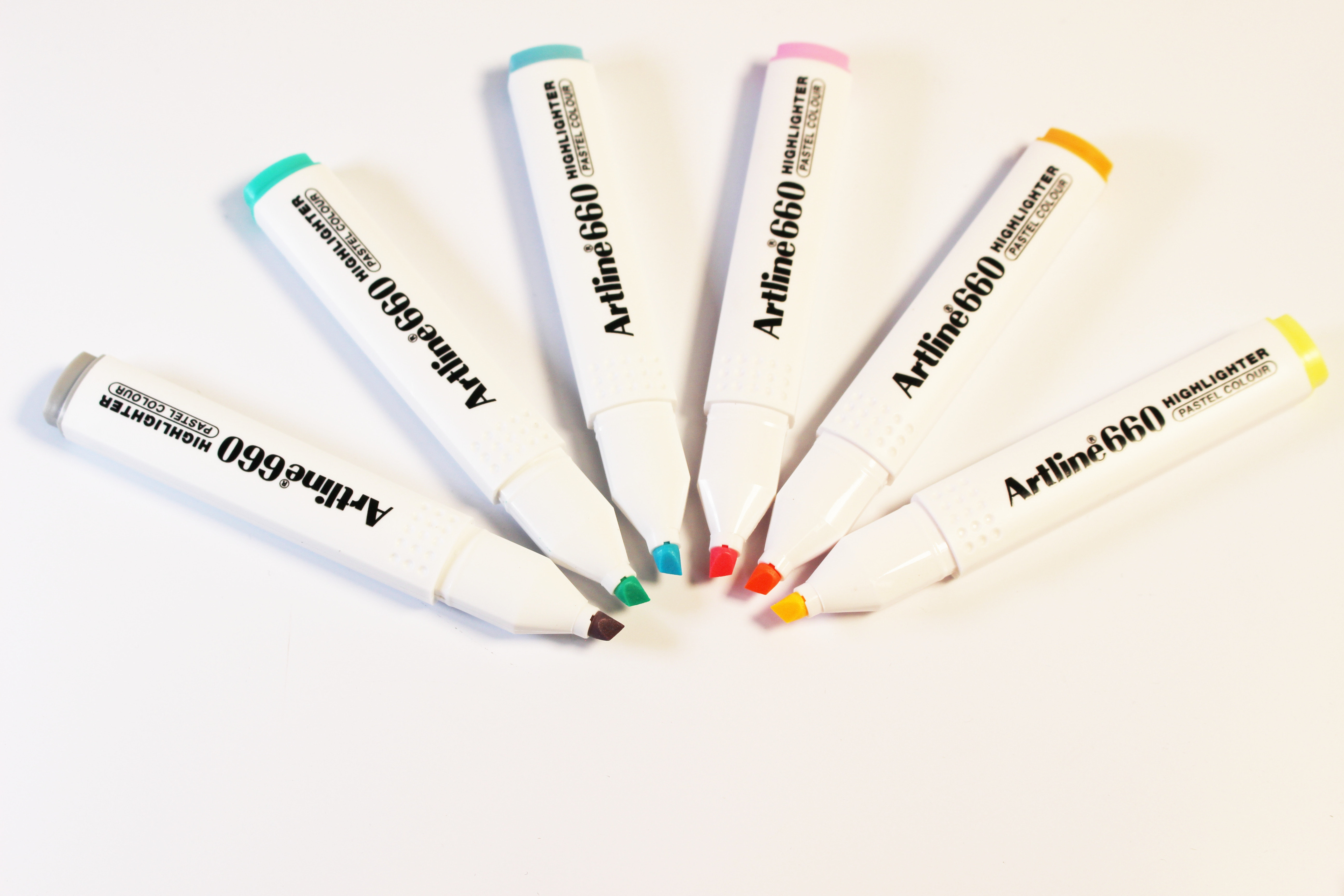 Overstrykningspenn Artline Pastel 6-P