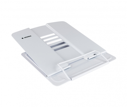 Herma Reading rack metal white